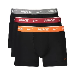 Black Cotton Men's Underwear