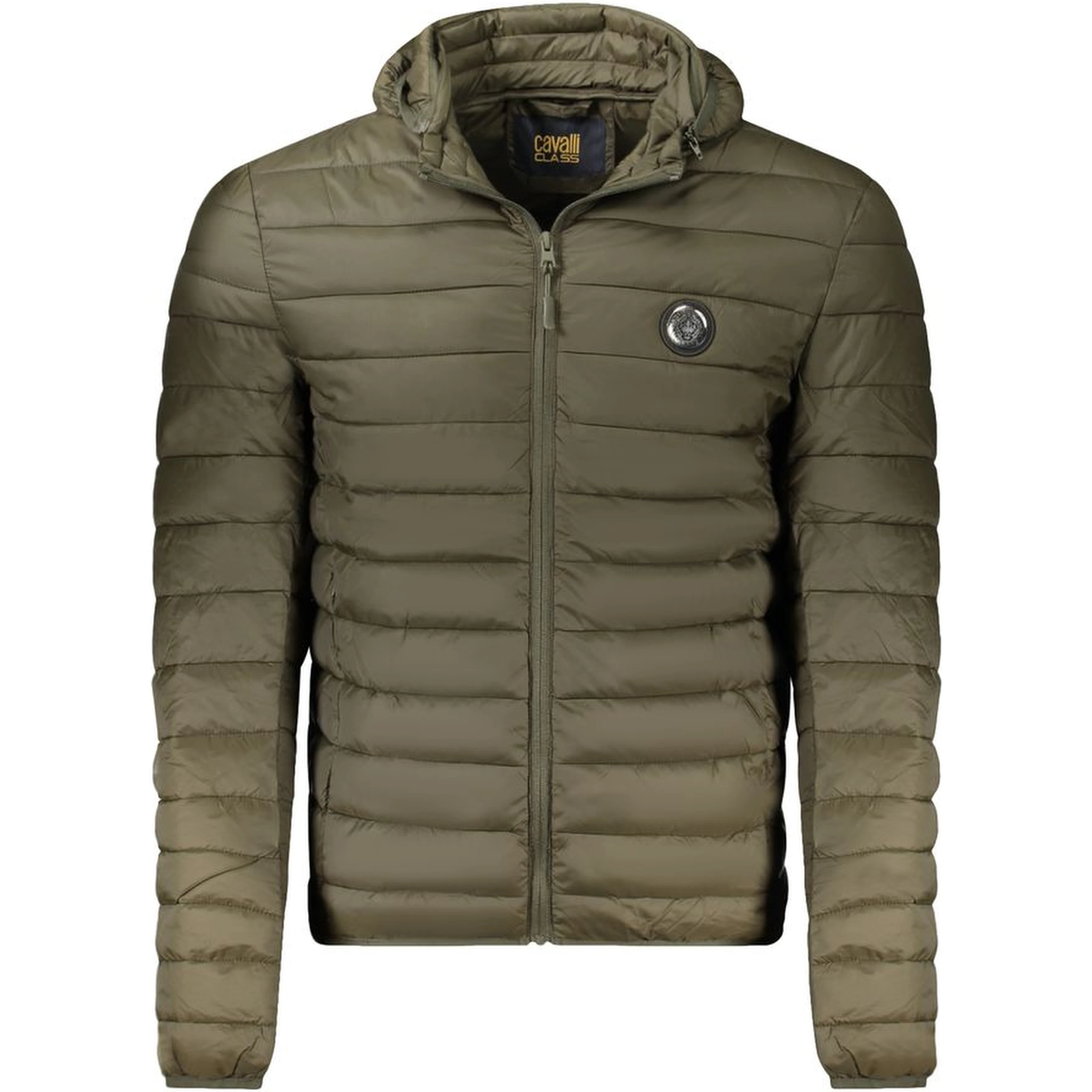 Green  Polyester Light Jacket