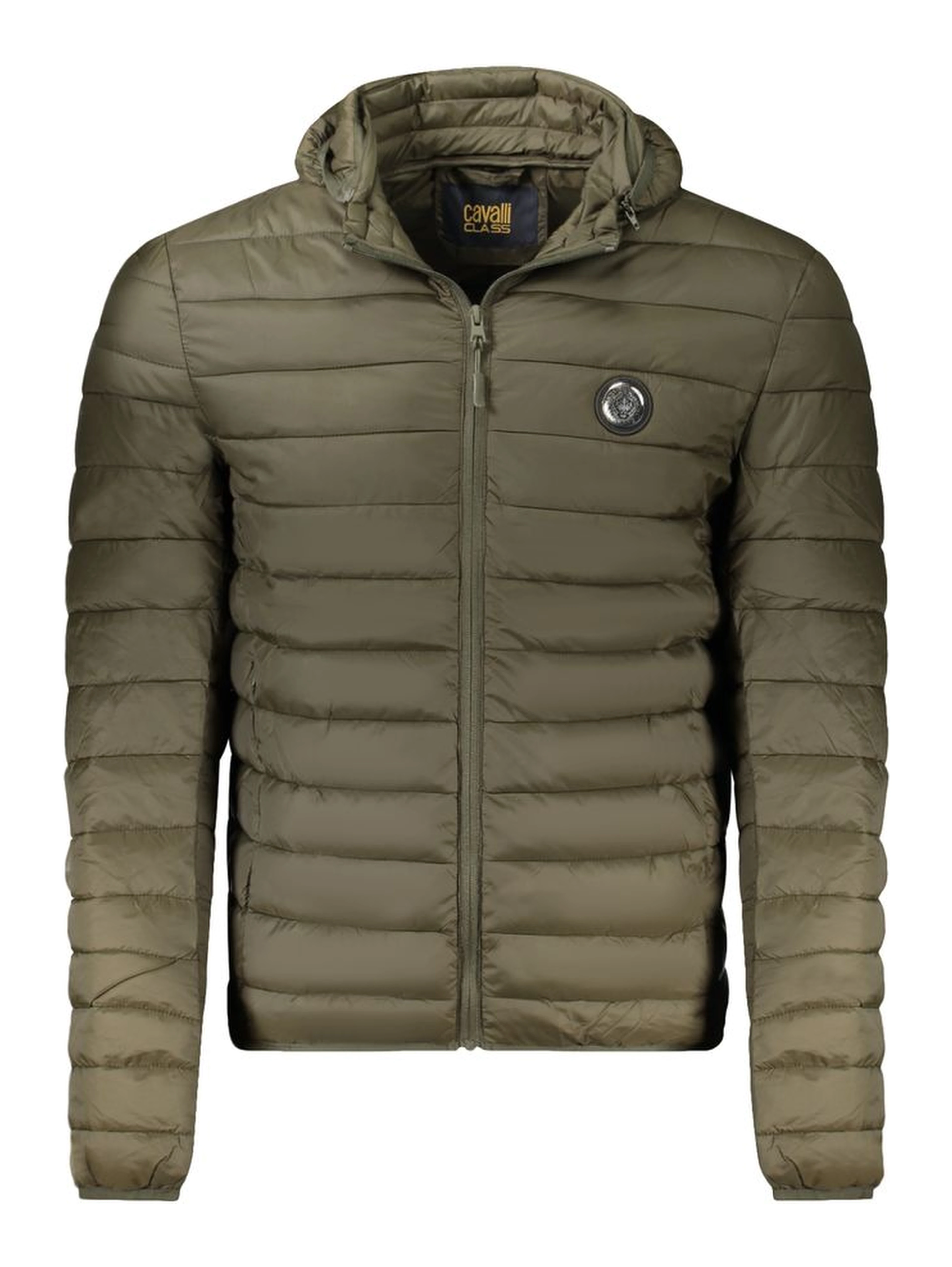 Green Polyester Light Jacket
