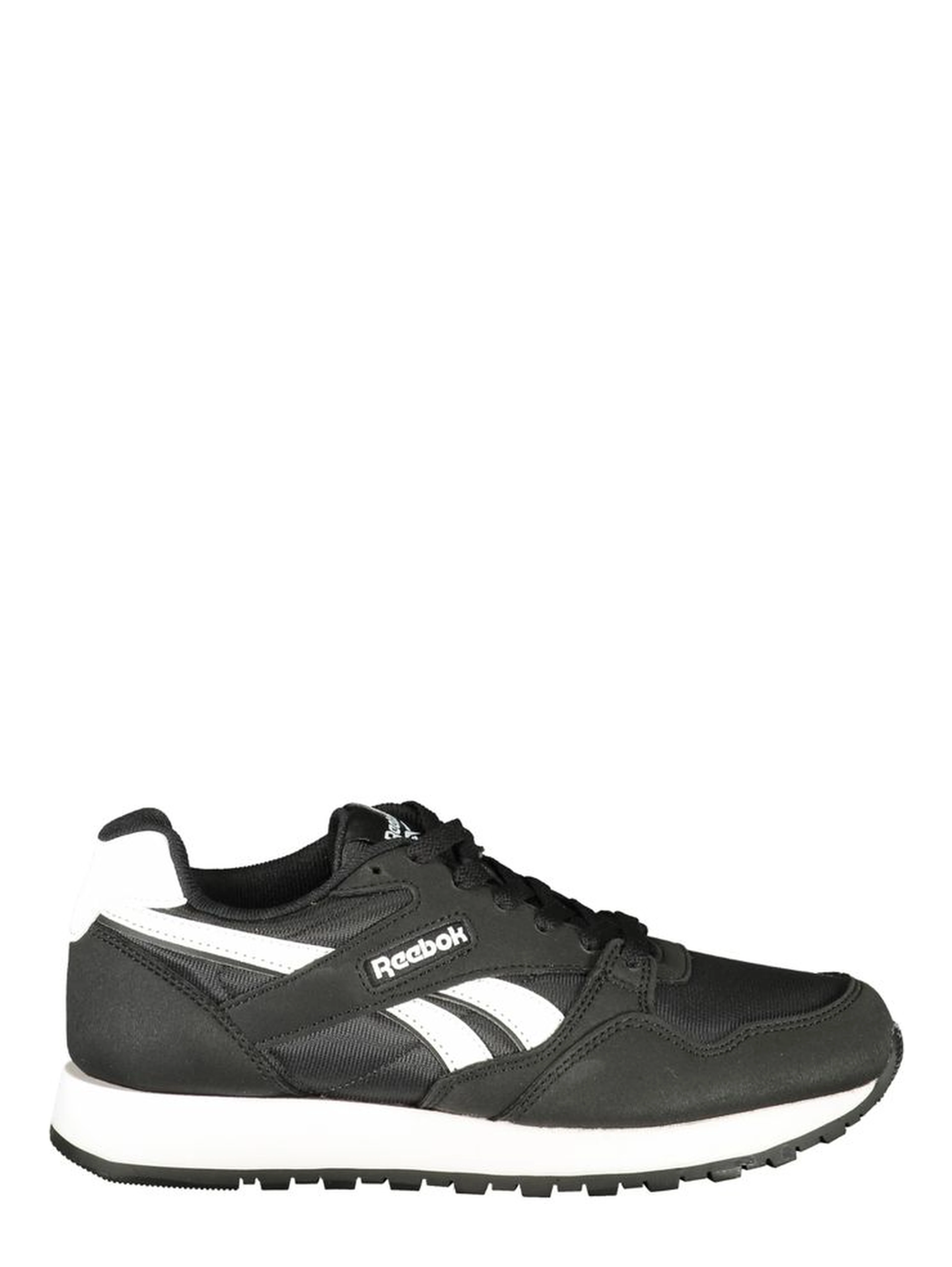 Black Polyester Womens Sneaker