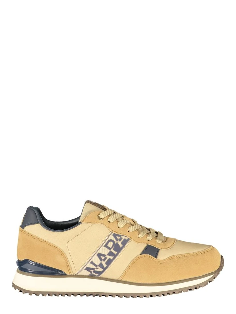 Brown Fabric Men's Sneaker