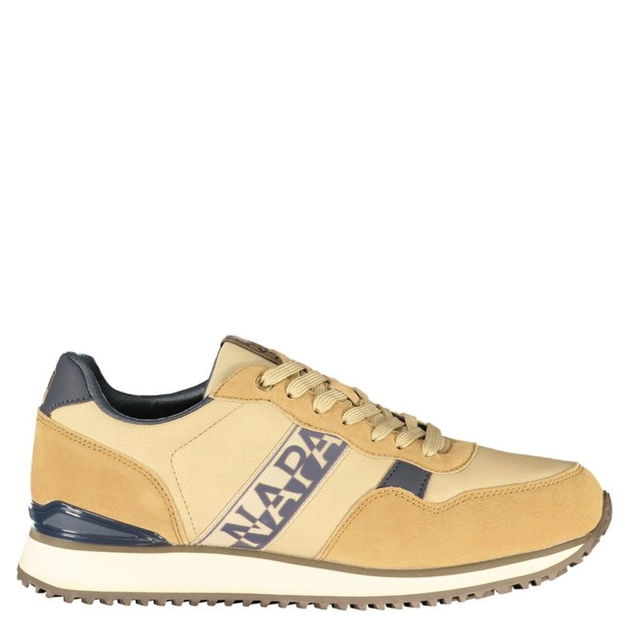 Brown Fabric Men's Sneaker