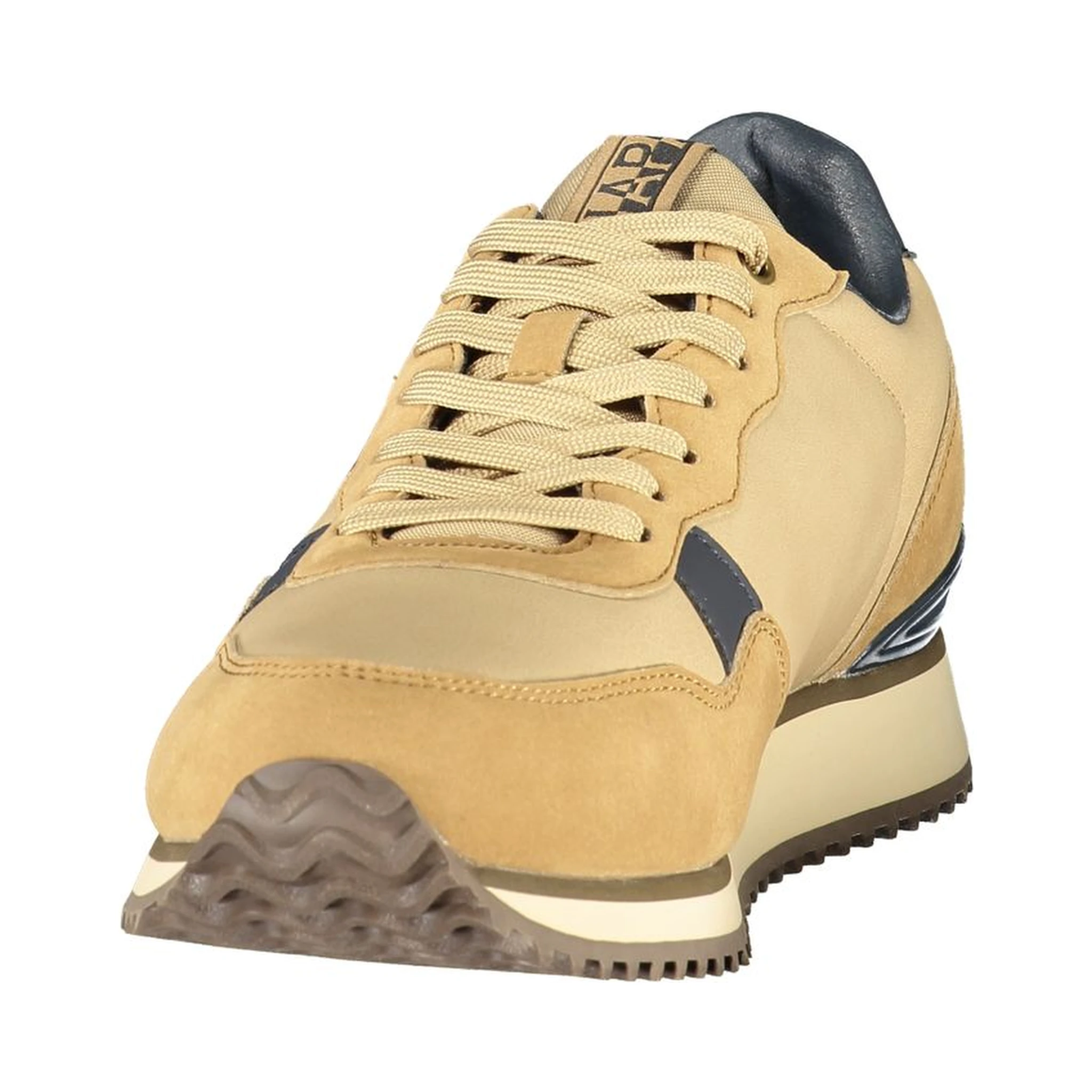 Brown Fabric Men's Sneaker