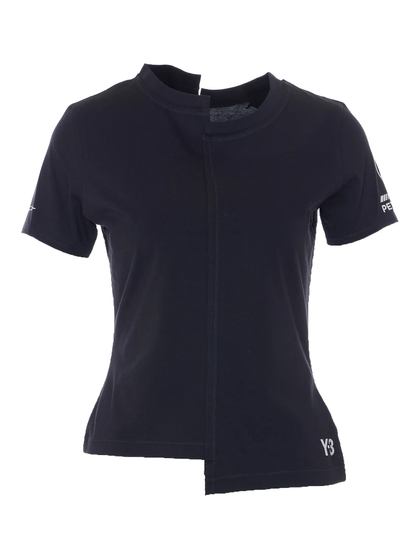 Y-3 T-shirts and Polos Black