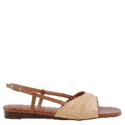 ANGEL ALARCON Sandals Beige