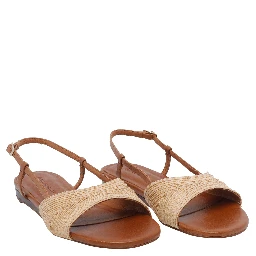 ANGEL ALARCON Sandals Beige
