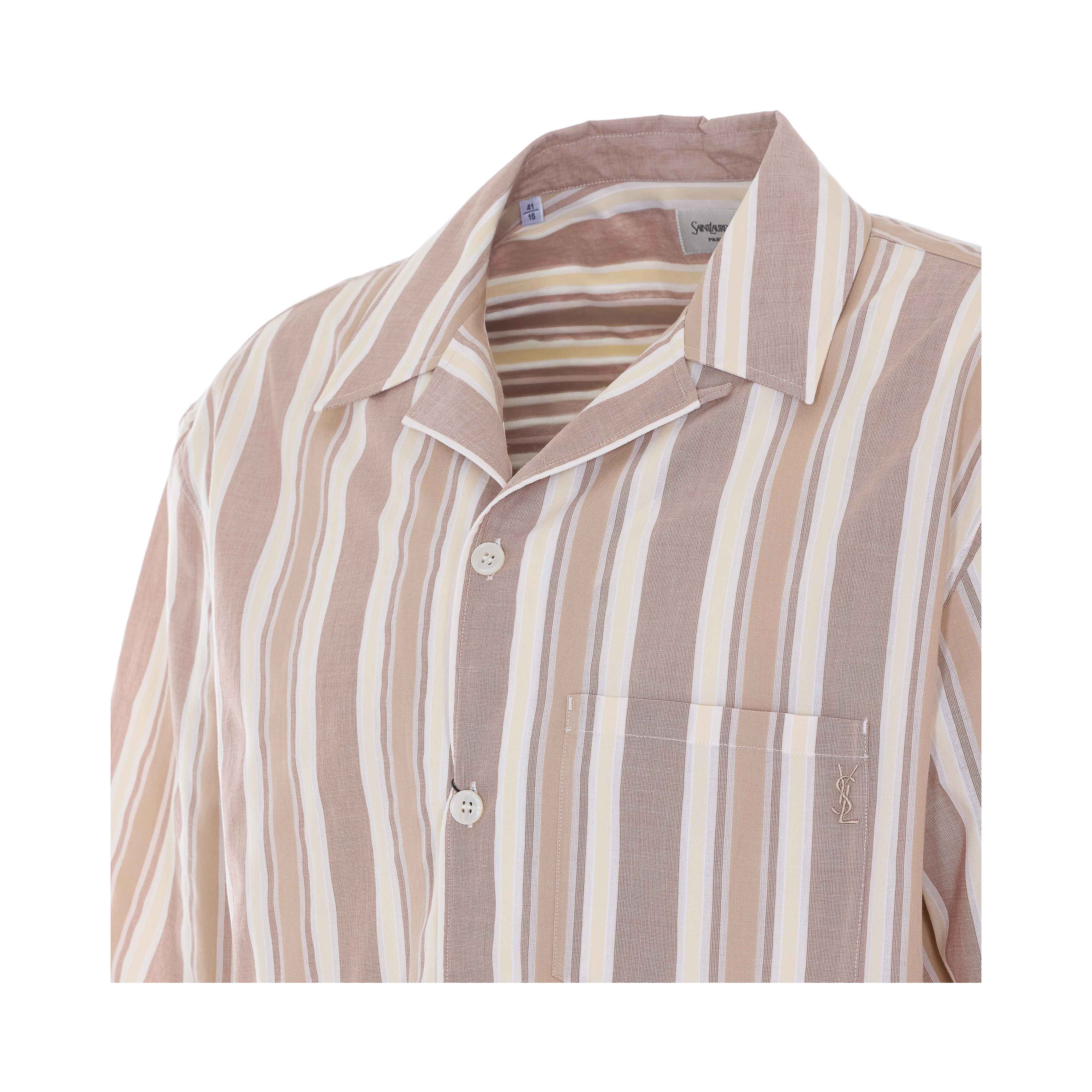 Saint Laurent Shirts Beige