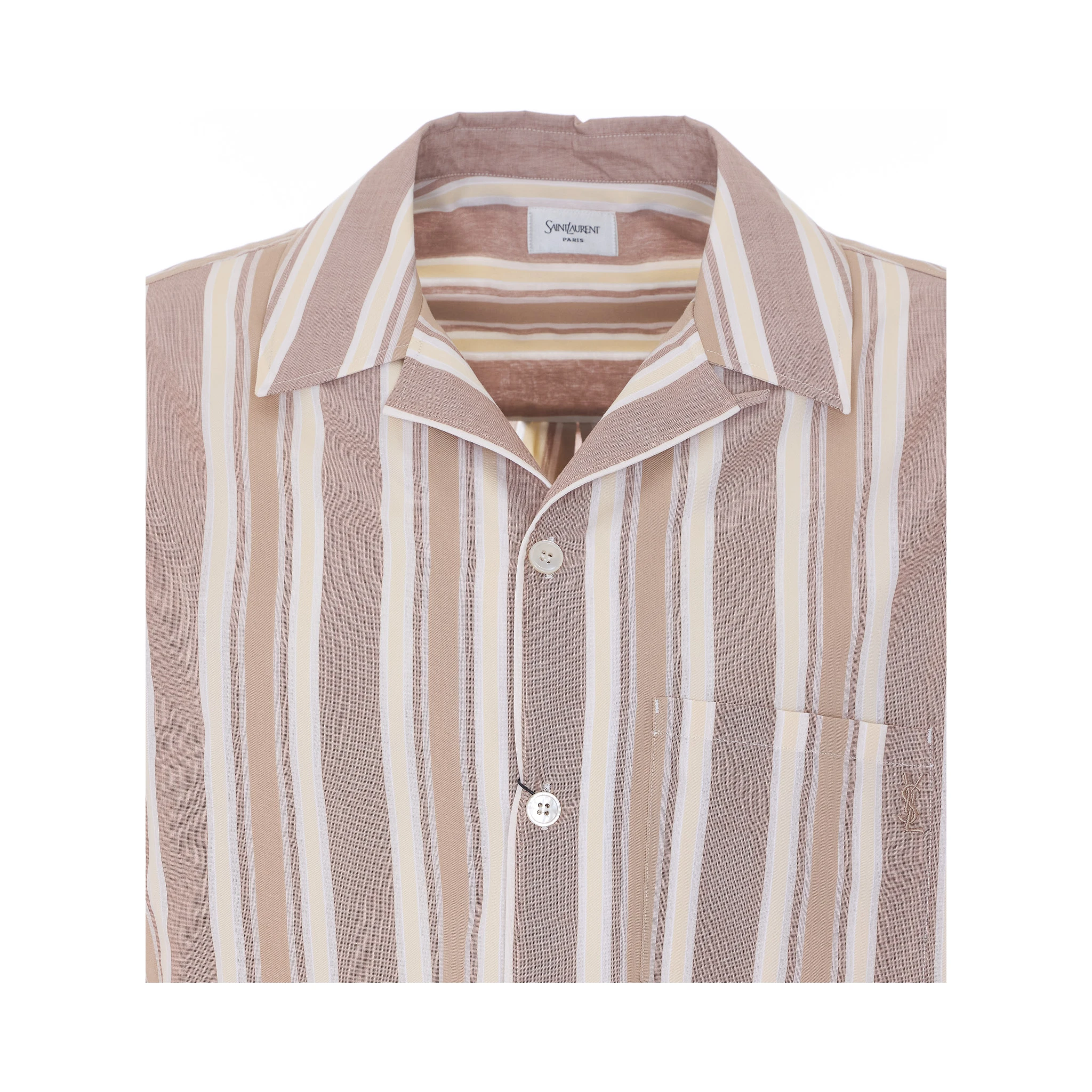 Saint Laurent  Shirts Beige