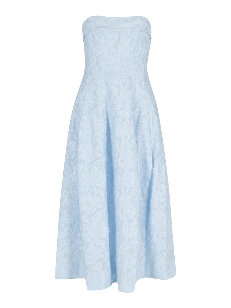 VALERIA JACQUARD MIDI DRESS