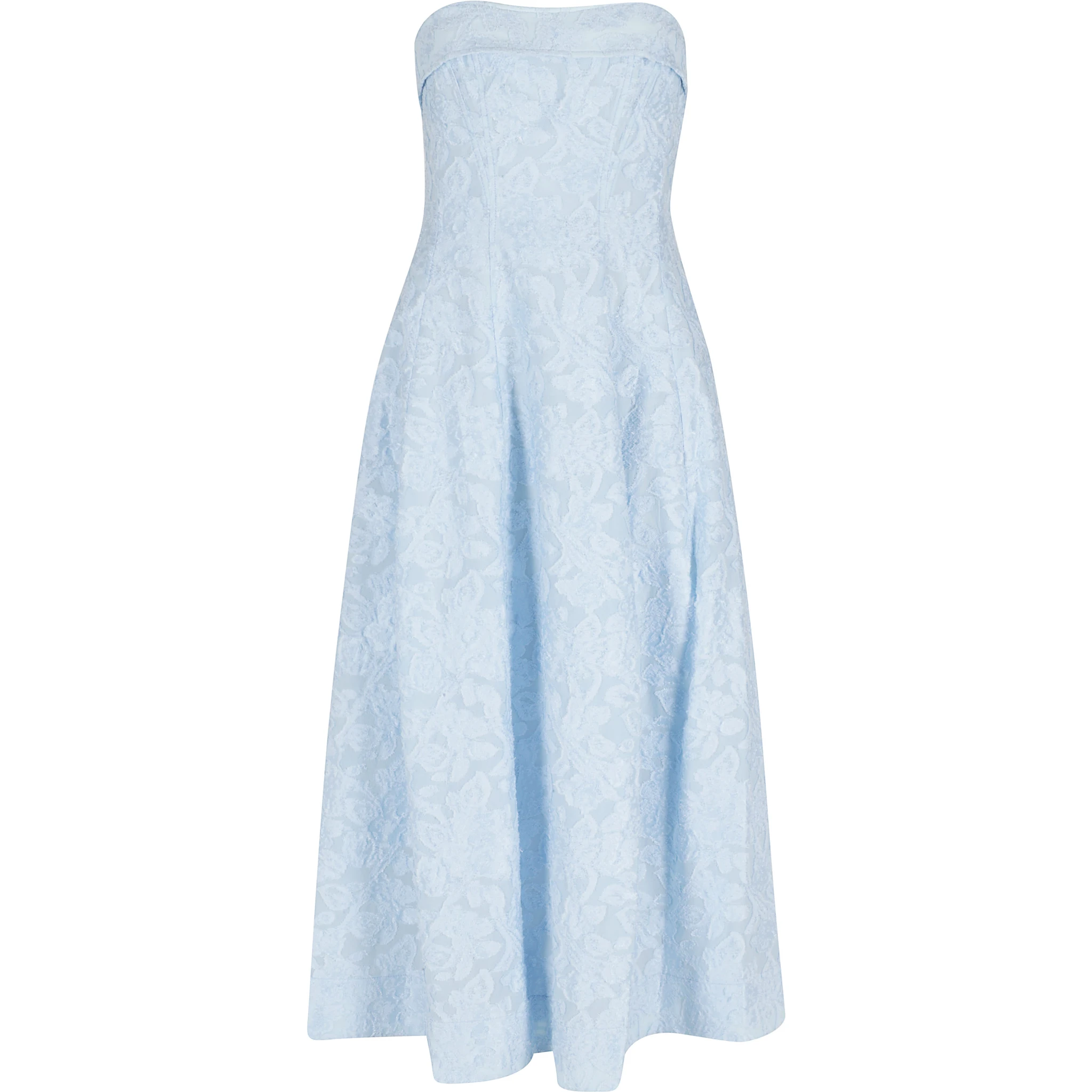 VALERIA JACQUARD MIDI DRESS