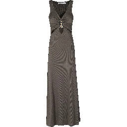 DROPLET CRYSTAL LOOPHOLE TANK DRESS