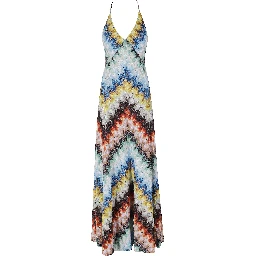 SLEVELESS LONG DRESS