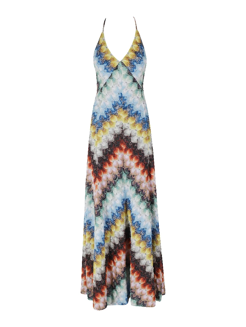 SLEVELESS LONG DRESS