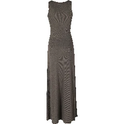 DROPLET CRYSTAL LOOPHOLE TANK DRESS