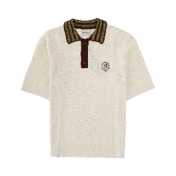 POLO "MAILLE A JOURNÉ D MIROIR"
