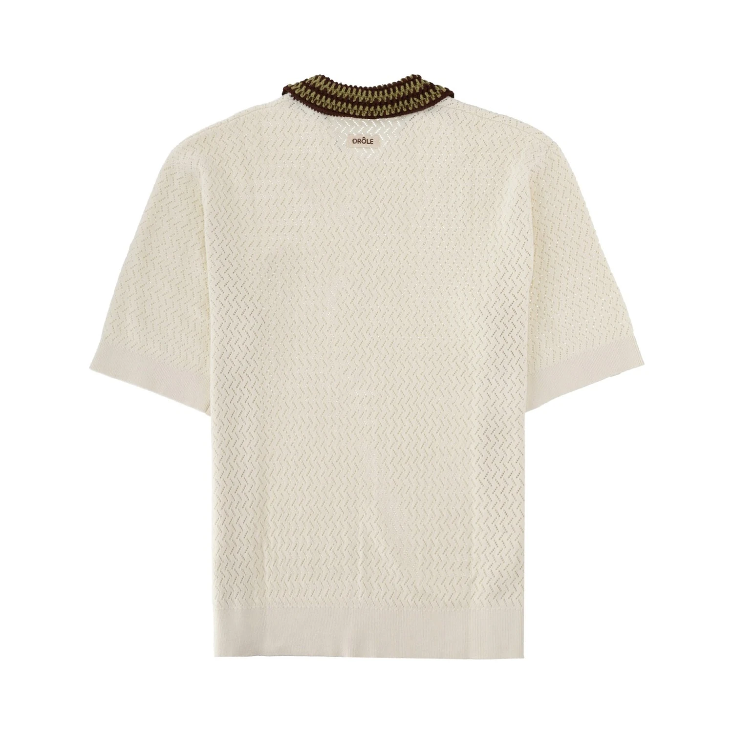 POLO "MAILLE A JOURNÉ D MIROIR"
