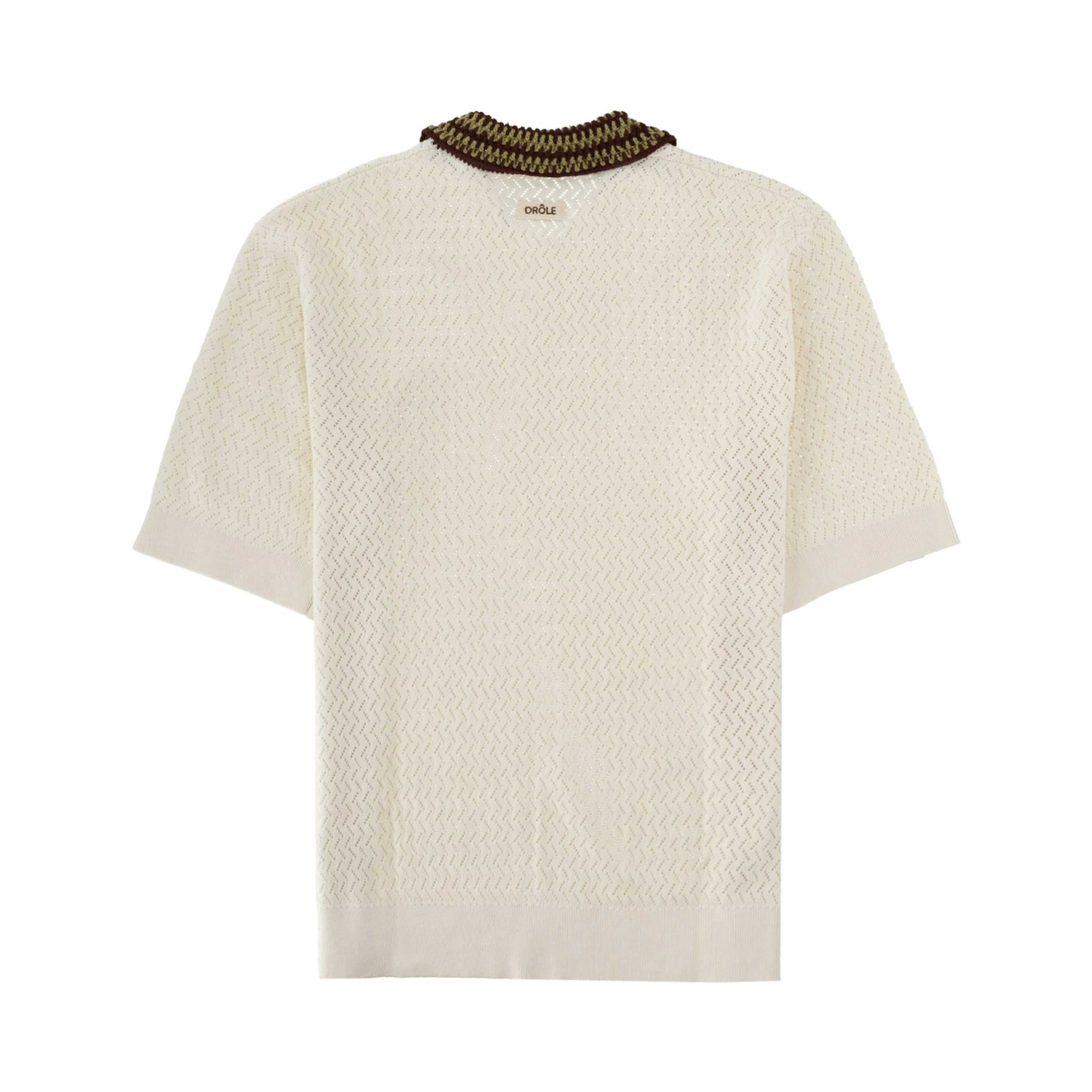 POLO "MAILLE A JOURNÉ D MIROIR"