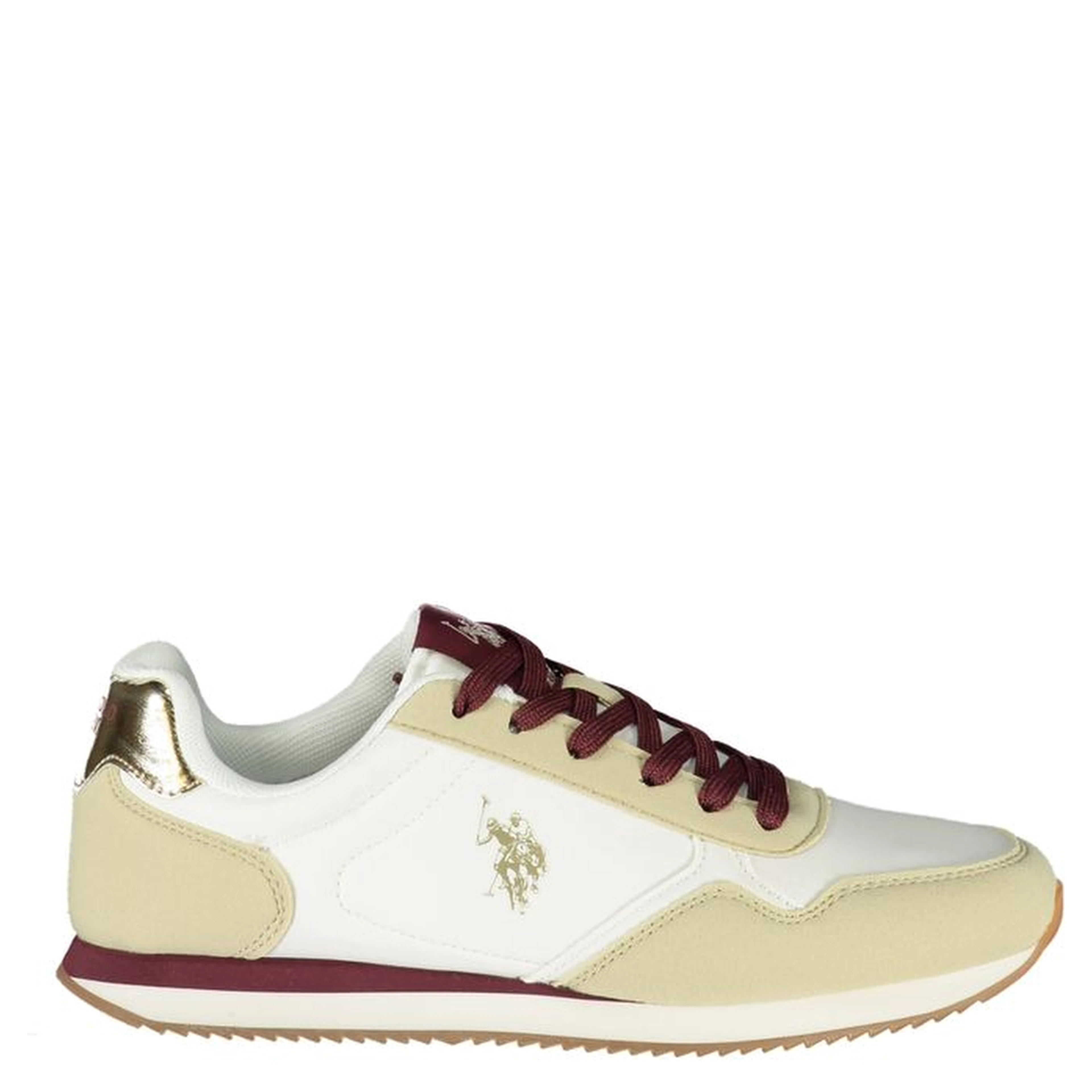 Blue Polyester Athletic Sneakers