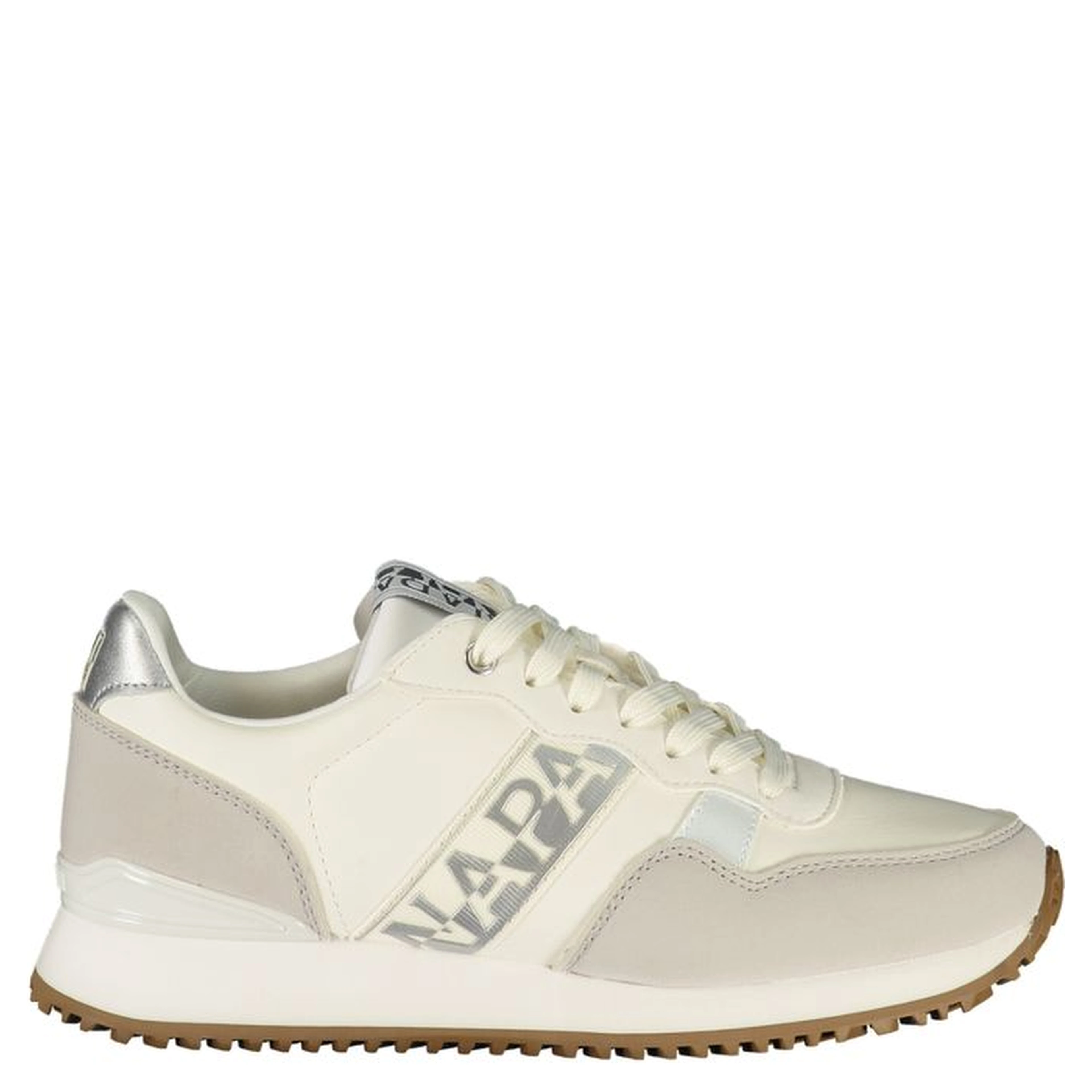 Blue Polyester Athletic Sneakers