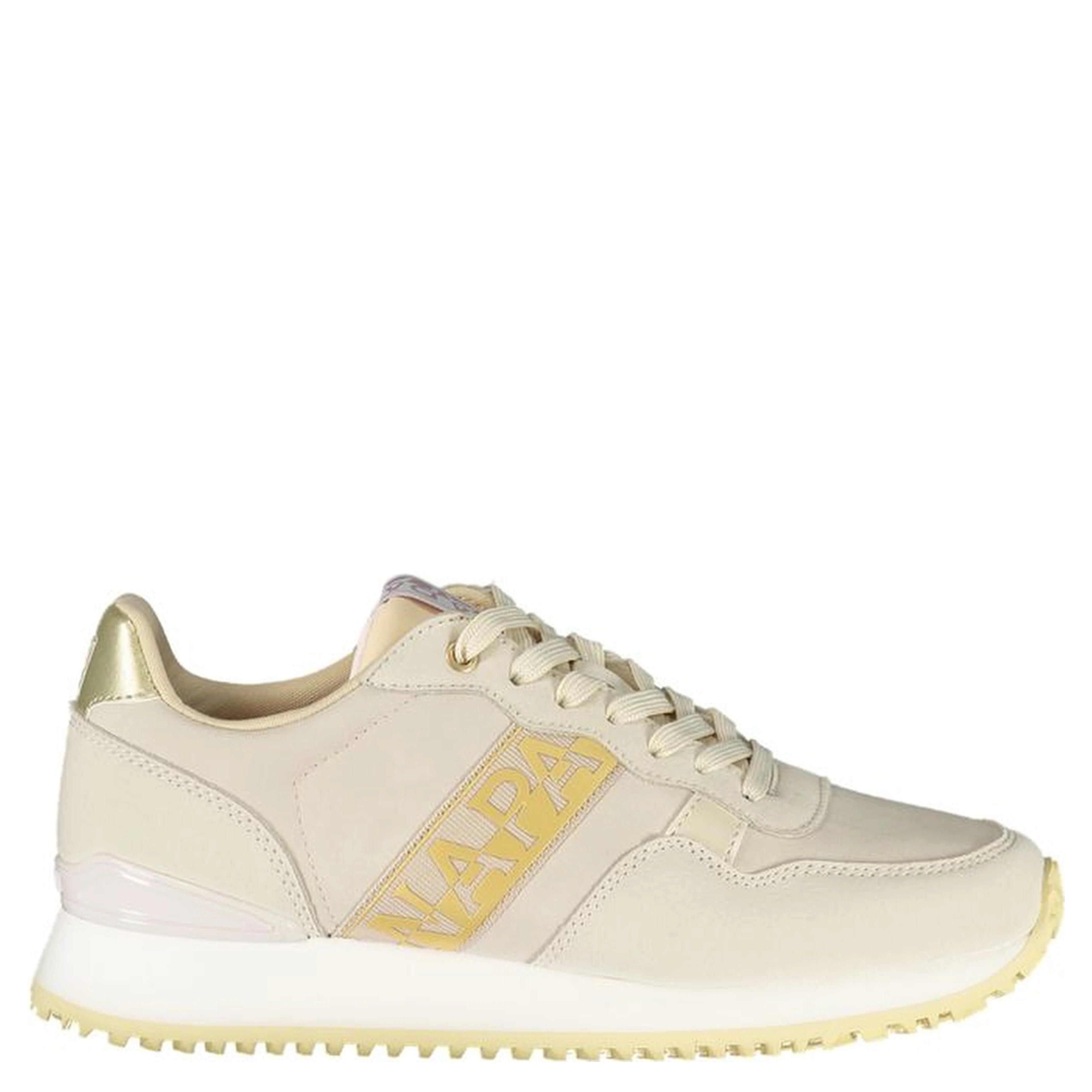 Pink Polyester Athletic Sneakers