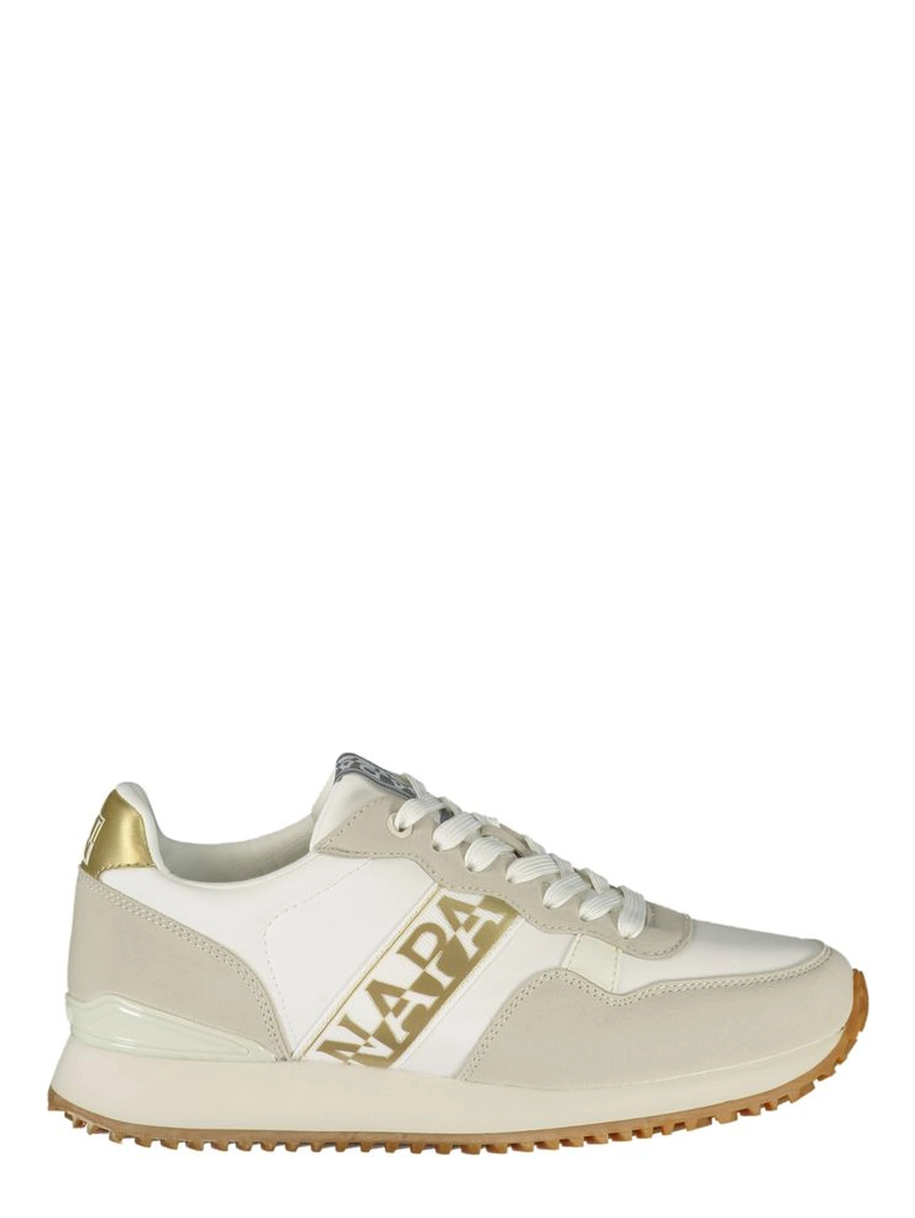 Blue Polyester Athletic Sneakers