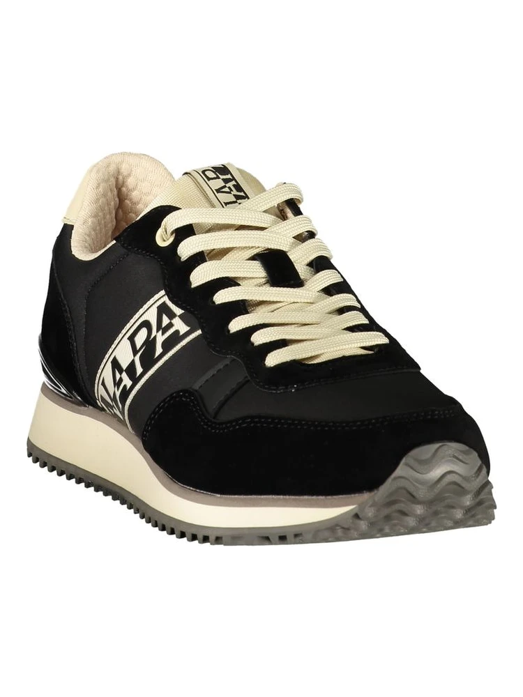Black Polyester Athletic Sneakers alternative