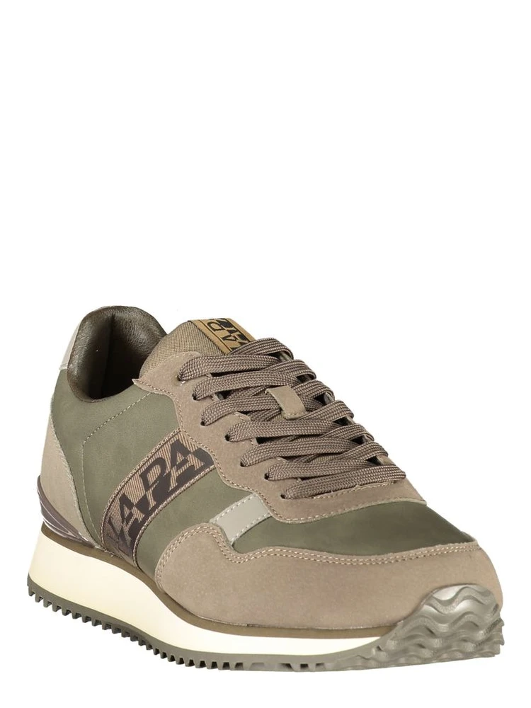 Green Polyester Athletic Sneakers alternative