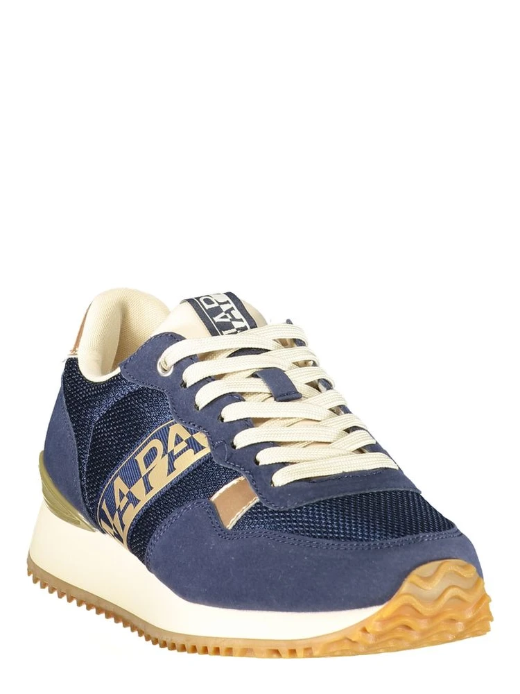 Blue Polyester Athletic Sneakers alternative