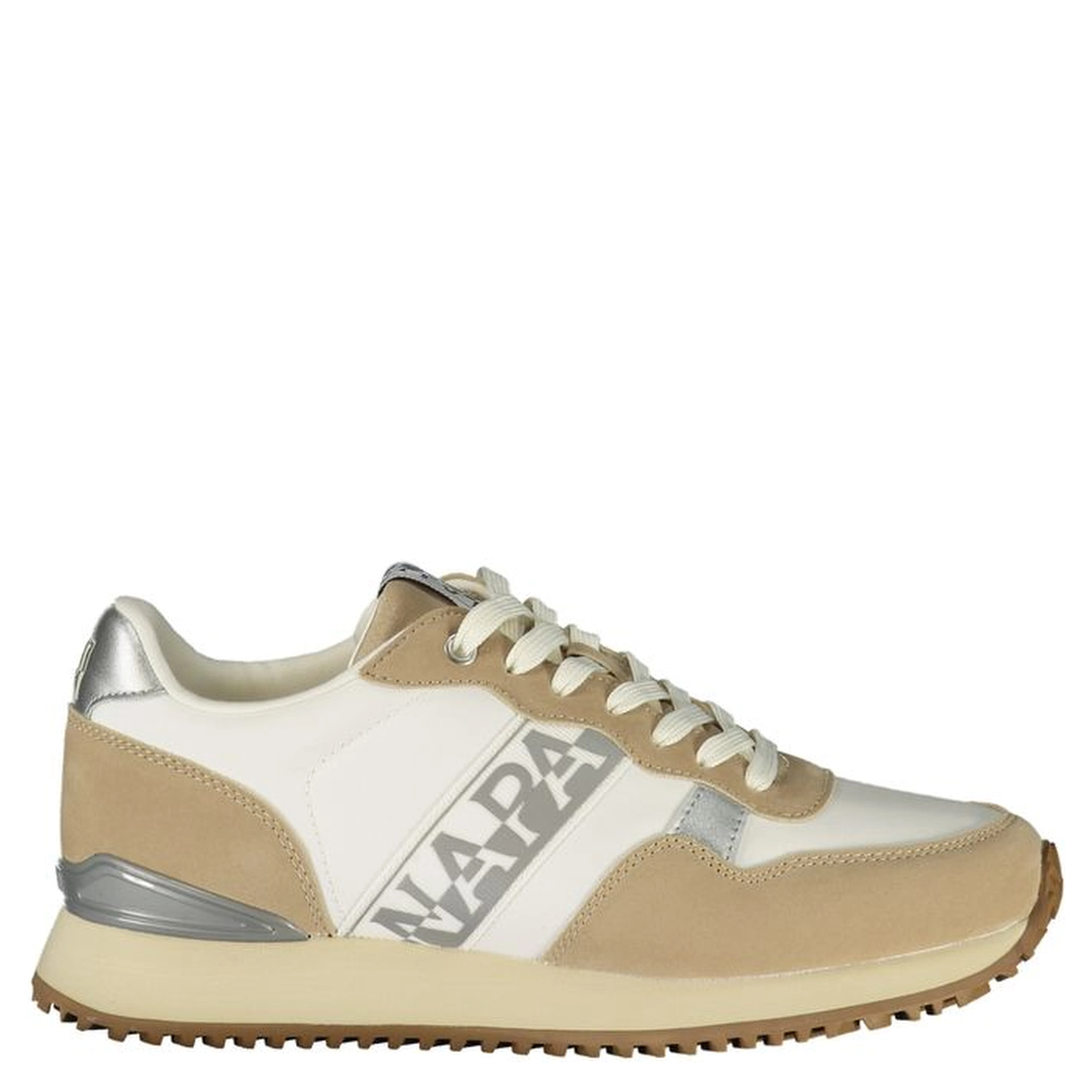 Blue Polyester Athletic Sneakers