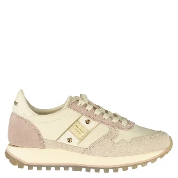 Beige Leather Women's Sneaker