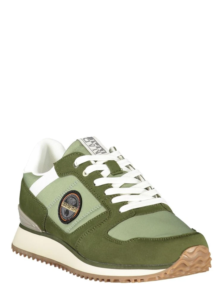Green Polyester Athletic Sneakers alternative