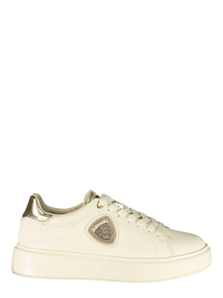 Beige Leather Women's Sneaker