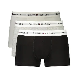 Grey Cotton Men's Boxer