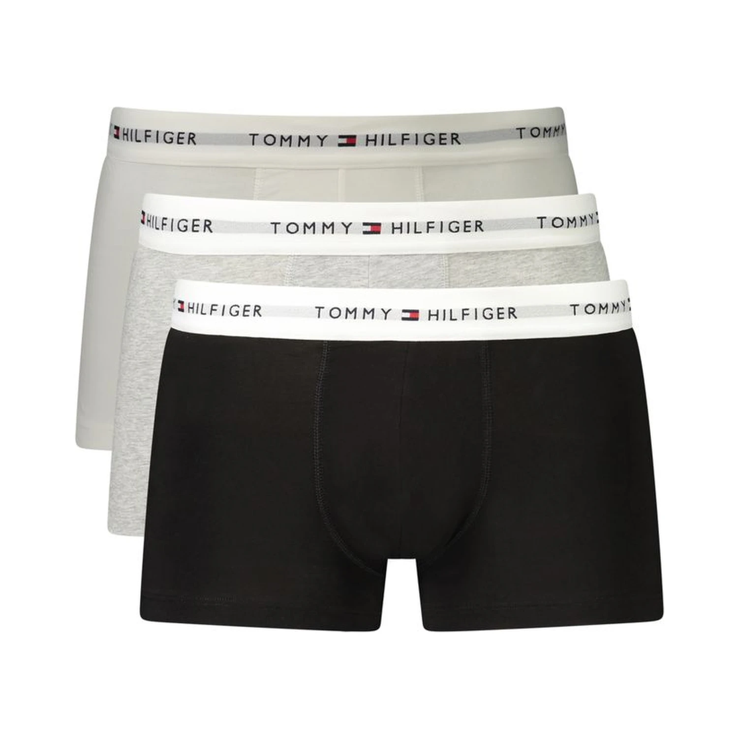 Grey Cotton Men's Boxer
