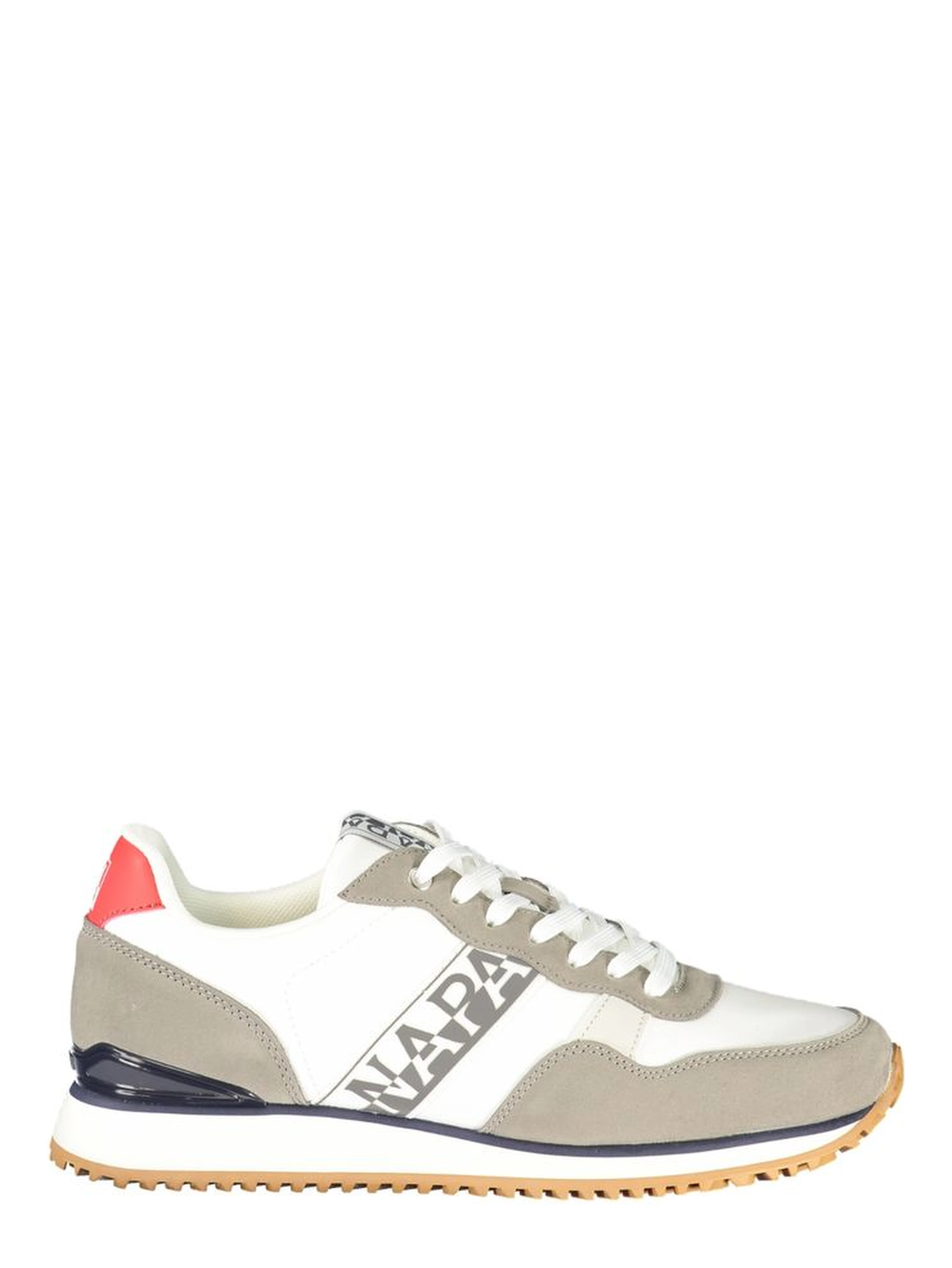 Blue Polyester Athletic Sneakers
