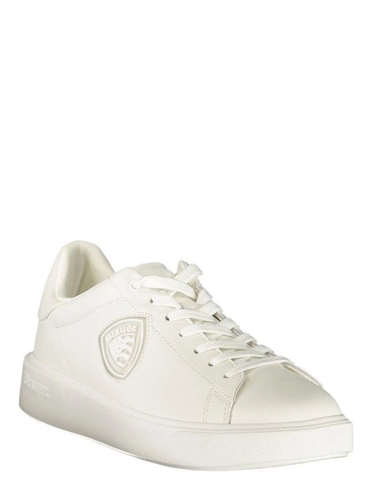 White Polyurethane Men's Sneaker alternative