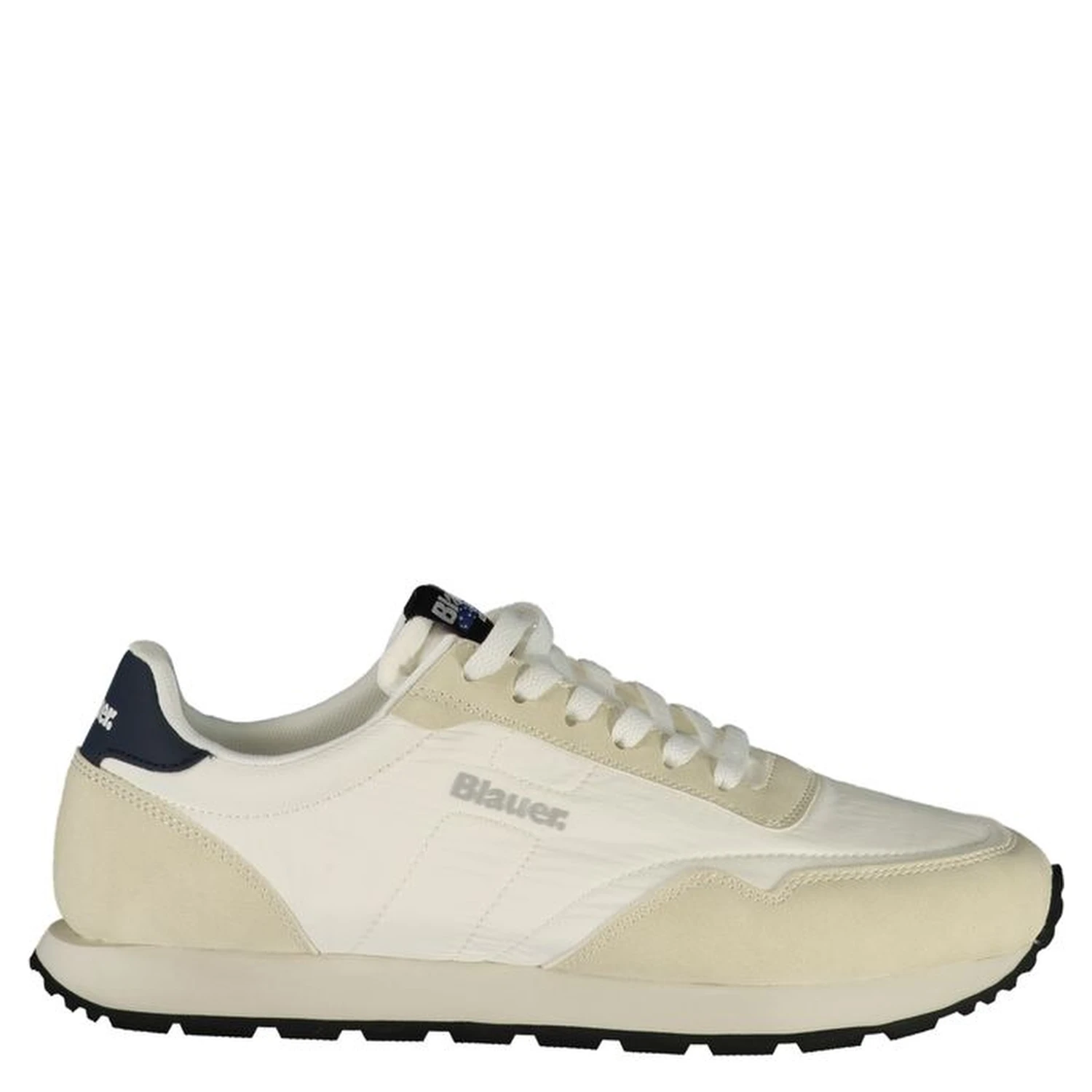 Bianco Polyester Men's Sneaker