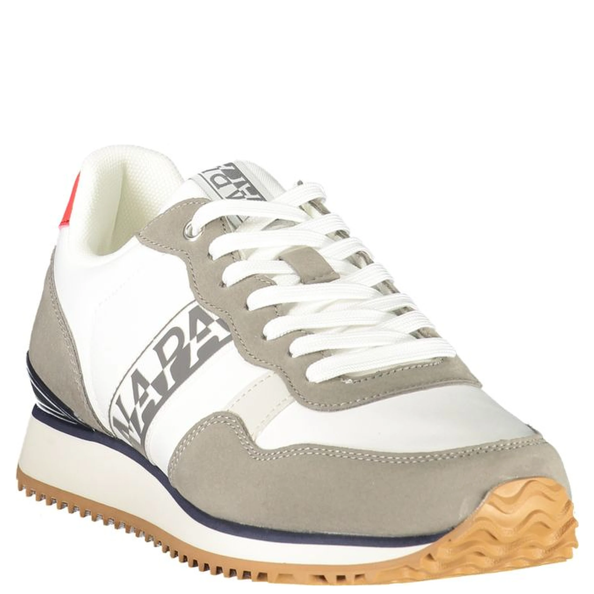 Blue Polyester Athletic Sneakers