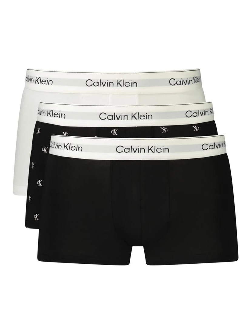 Black Cotton Men's Boxer
