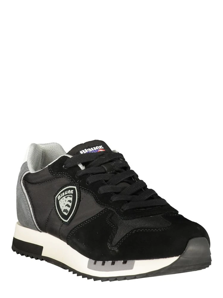 Black Polyurethane Men's Sneaker alternative