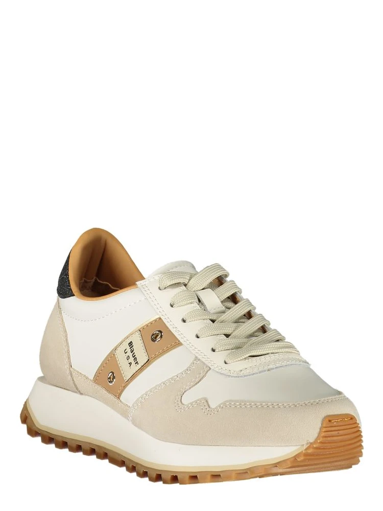 Blue Polyester Athletic Sneakers alternative