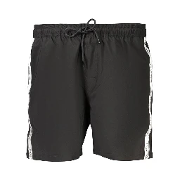 Nero Polyester Men's Boxer Shorts