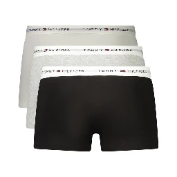 Grey Cotton Men's Boxer