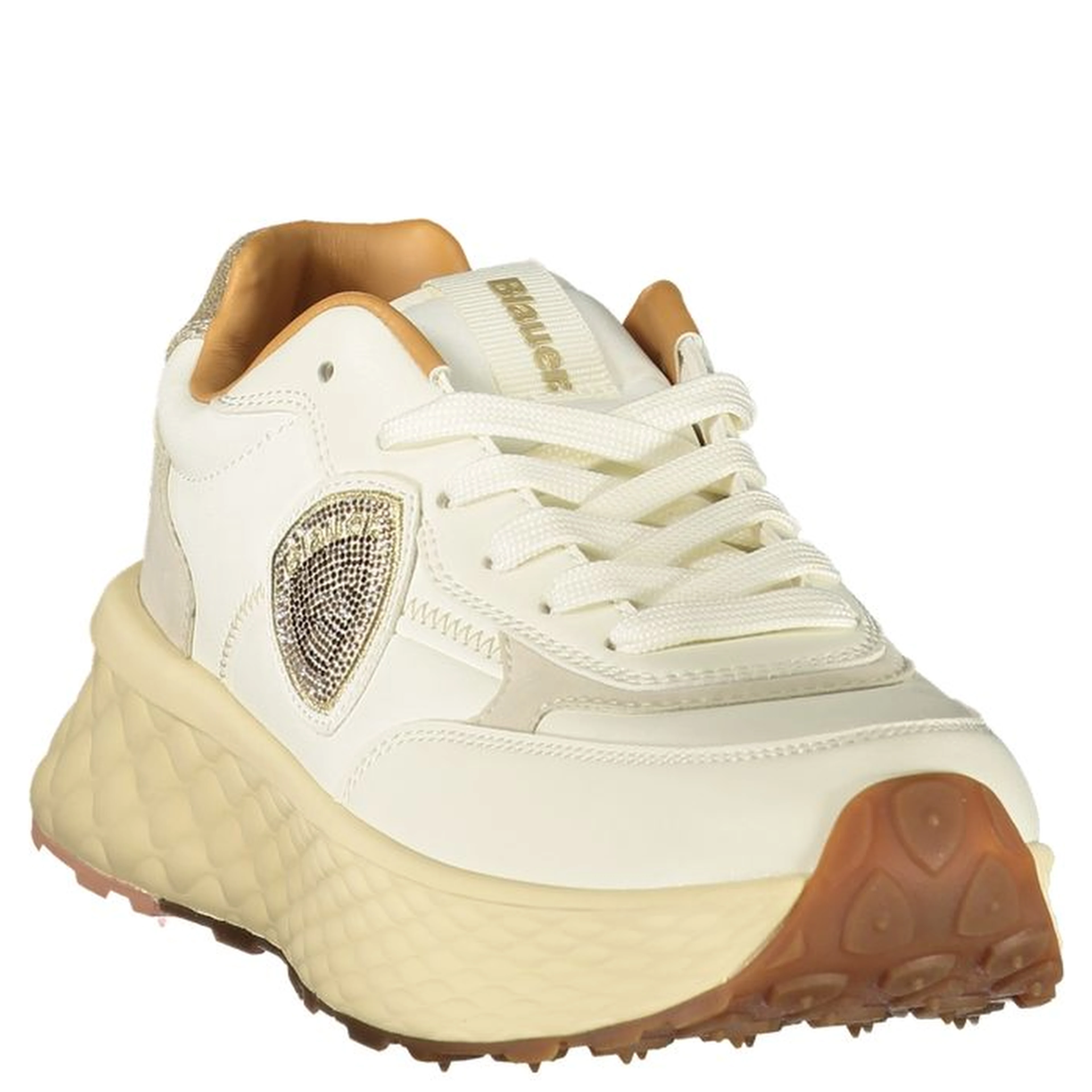 Beige Poliuretano Womens Sneaker
