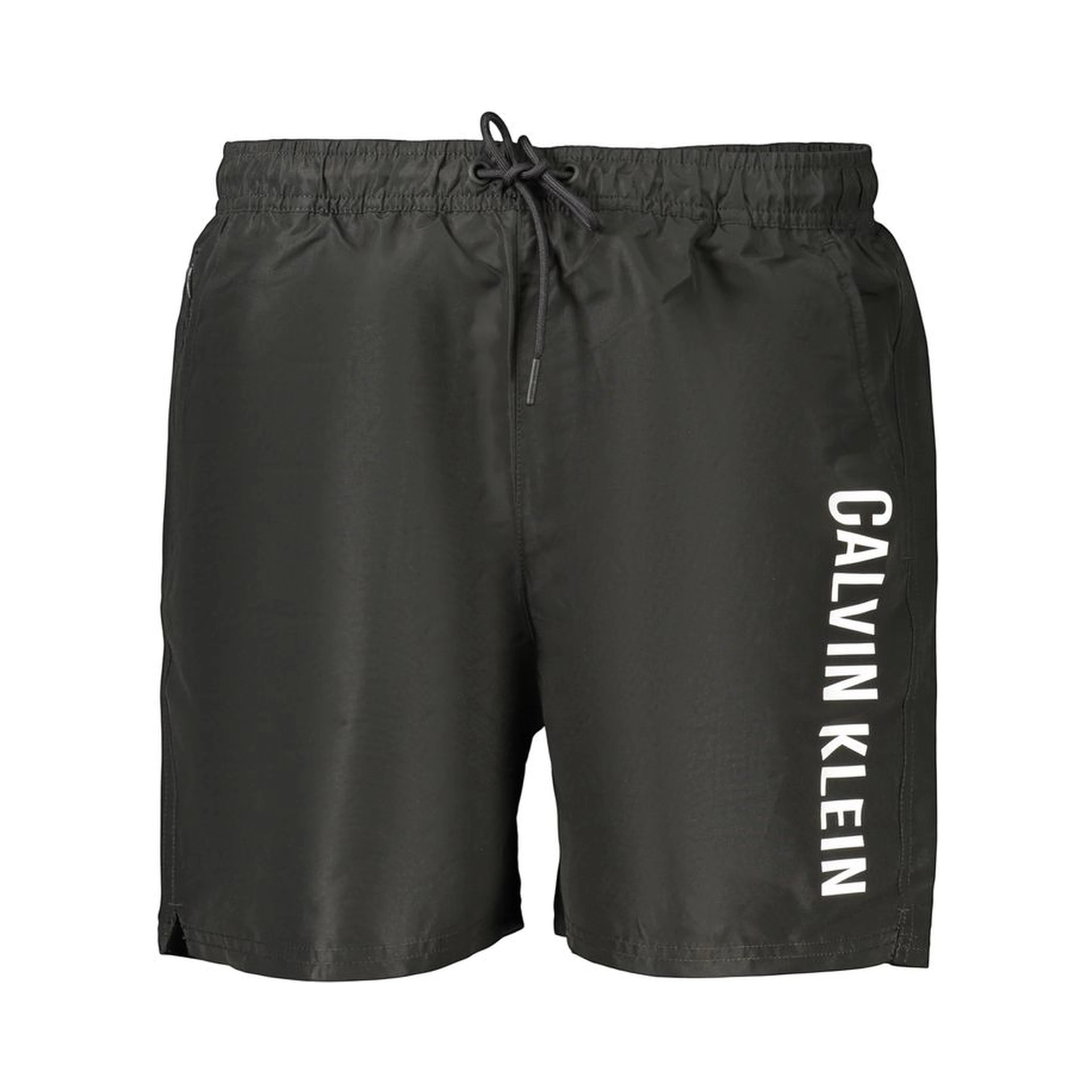 Black Polyester Men's Short