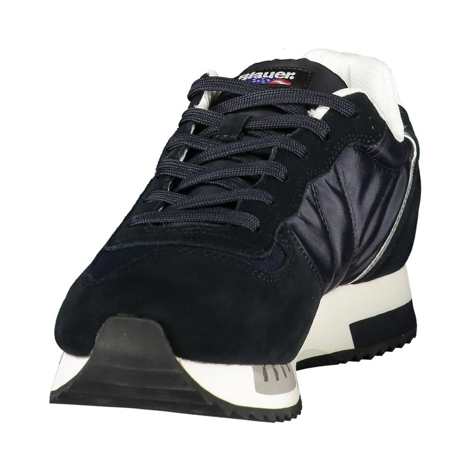 Blue Polyurethane Men's Sneaker