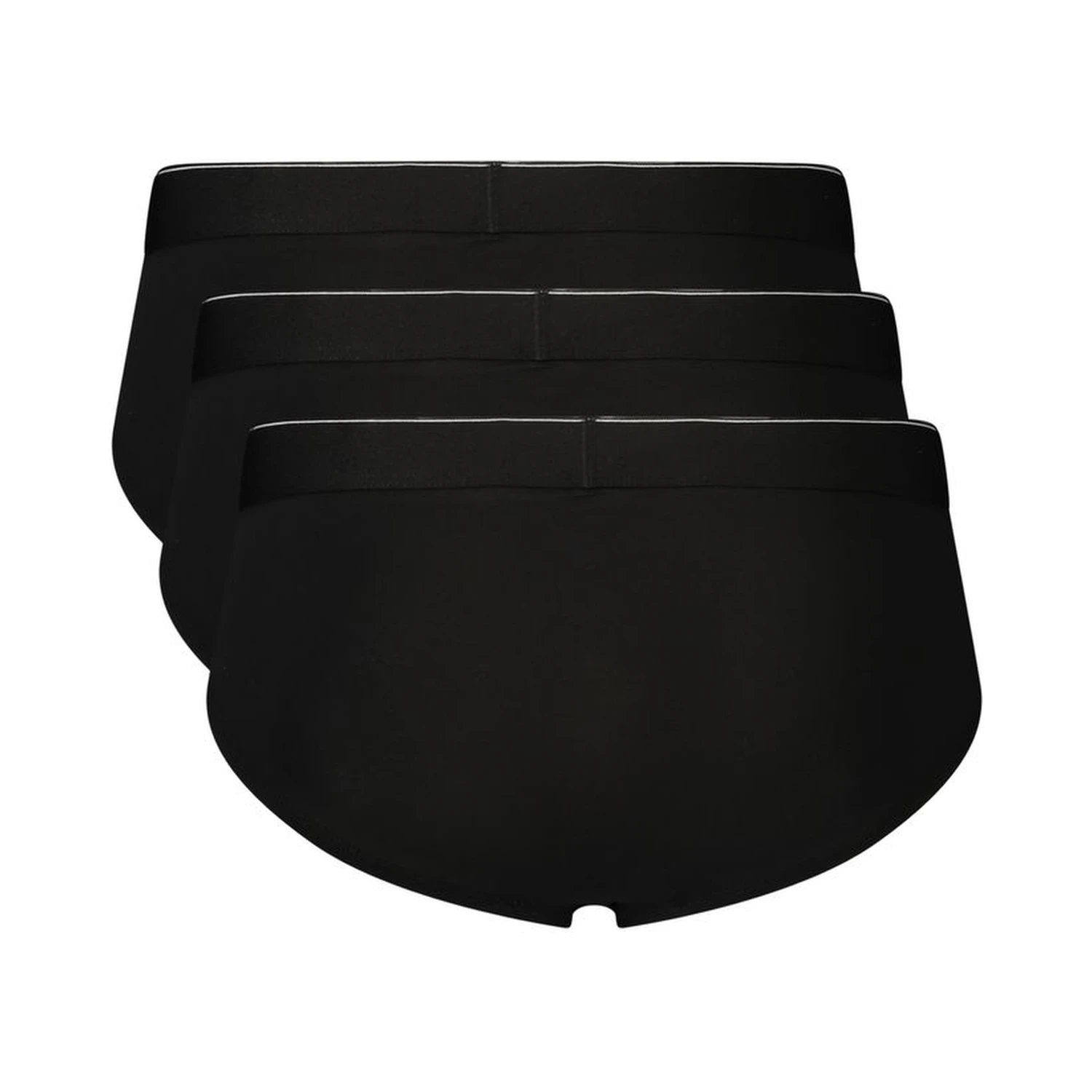 Black Cotton Men's Underwear