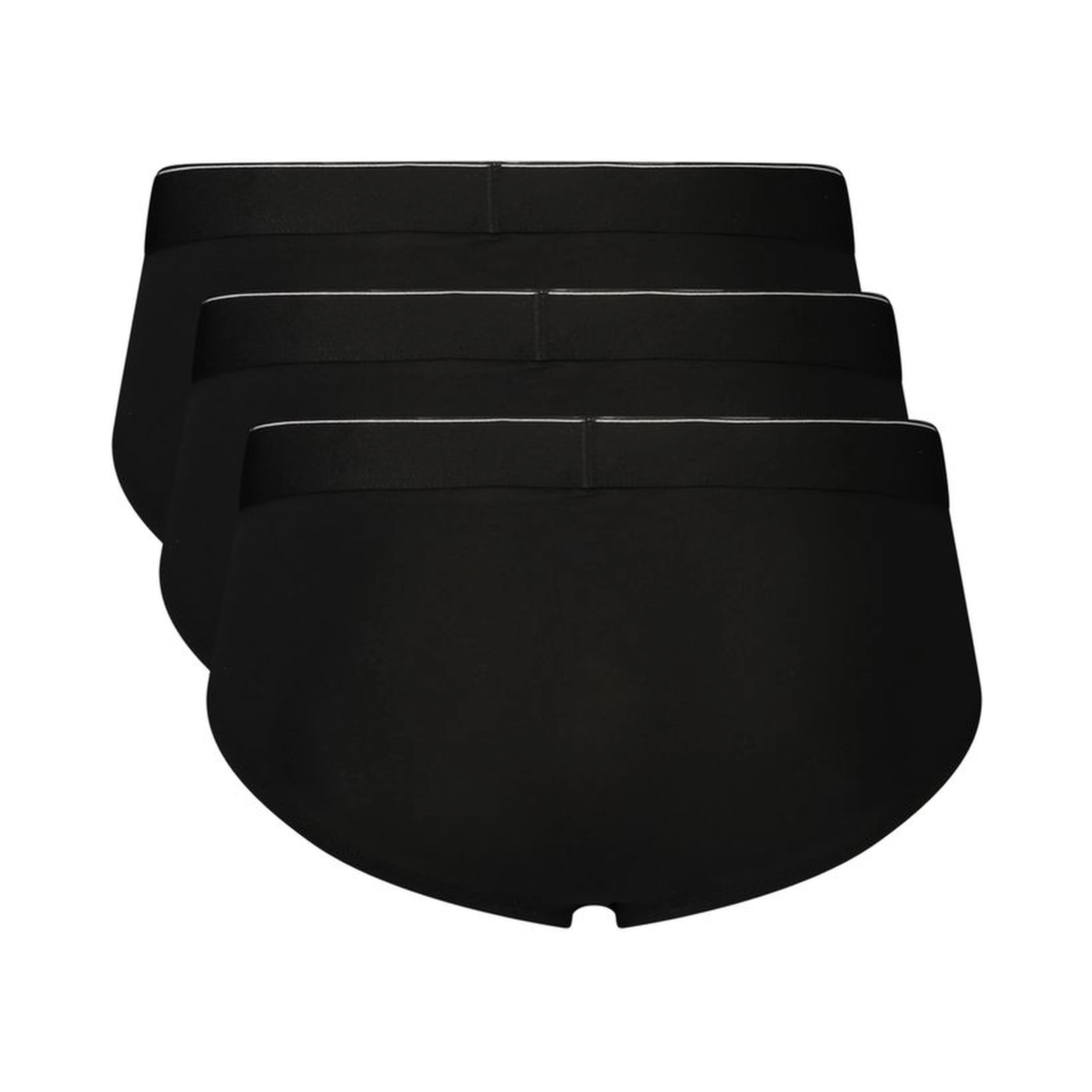 Black Cotton Men's Underwear