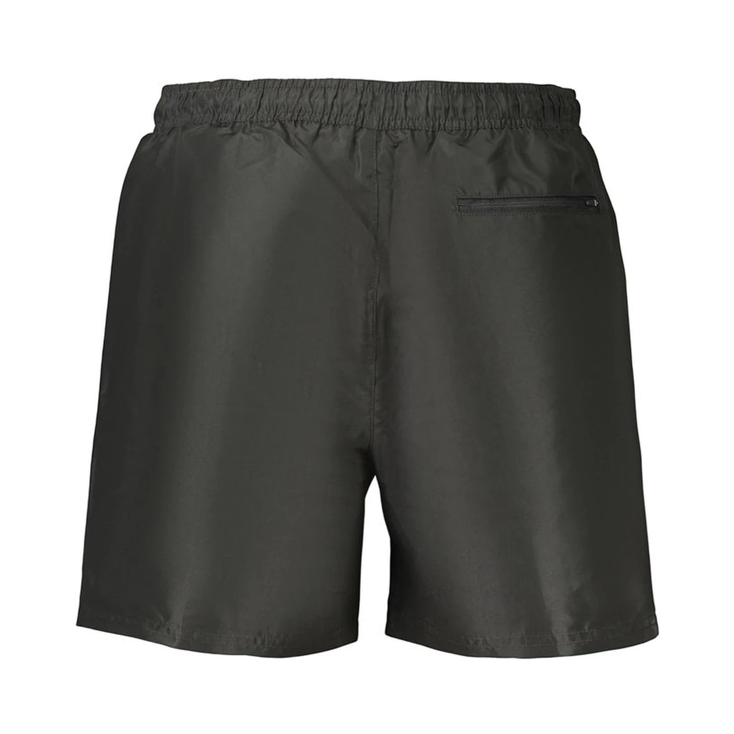 Black Polyester Men's Short
