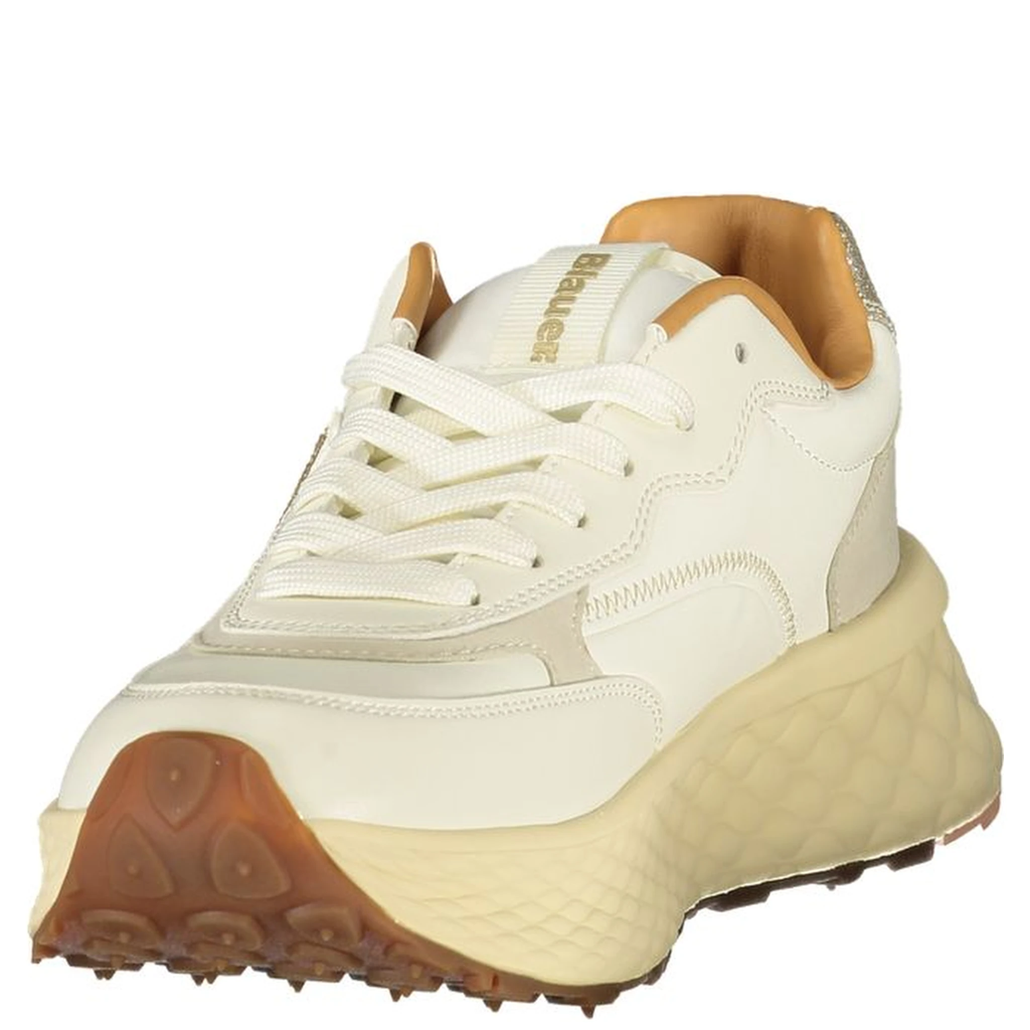 Beige Poliuretano Womens Sneaker